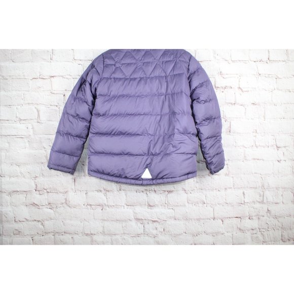 LL Bean Kids' Purple Polyester Downtek Quilted Down Cold Weather Jacket XL 18 - Picture 8 of 10